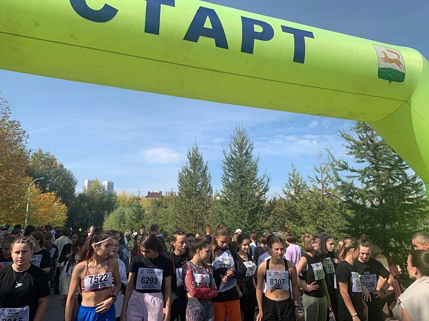 Студенты БЭК приняли участие во Всероссийском дне бега «Кросс нации»